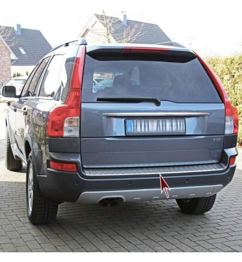 Ornament protectie bara din inox calitate premium Volvo XC90 2002-2012 MALE-3287