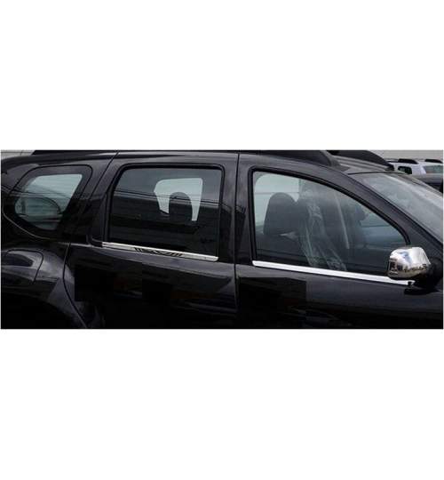 Perii ornamente chedere geamuri inox Dacia Duster 2009-2017 MALE-1200