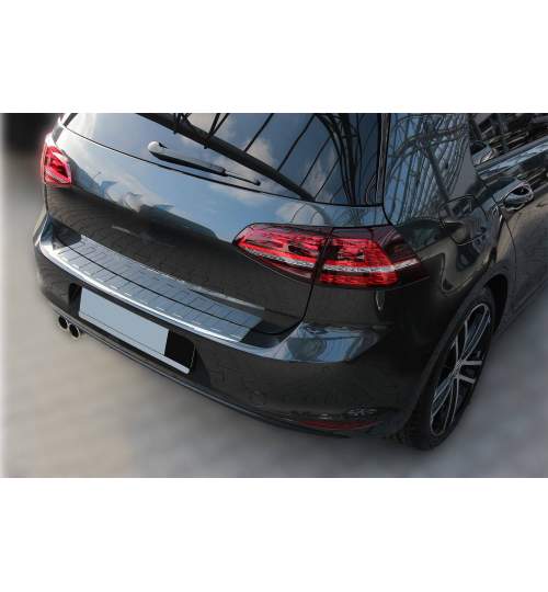 Ornament protectie bara din inox calitate premium VW Golf 7 Hatchback 2013-2018 MALE-1158