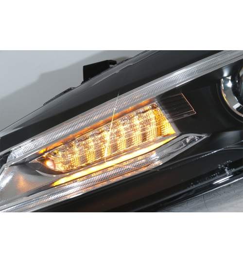 Faruri LED compatibile cu VW Polo MK5 6R/6C/61 (2011-2017) RHD Devil Eye Look KTX3-HLVWPOMK6RHD