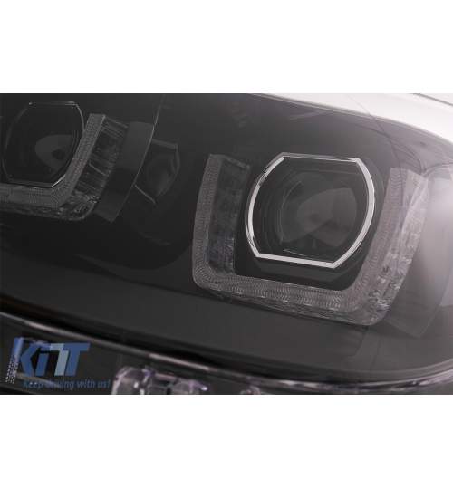 Faruri Osram LED DRL BMW 1 Series F20 F21 (06.2011-03.2015) Crom KTX2-LEDHL108-CM