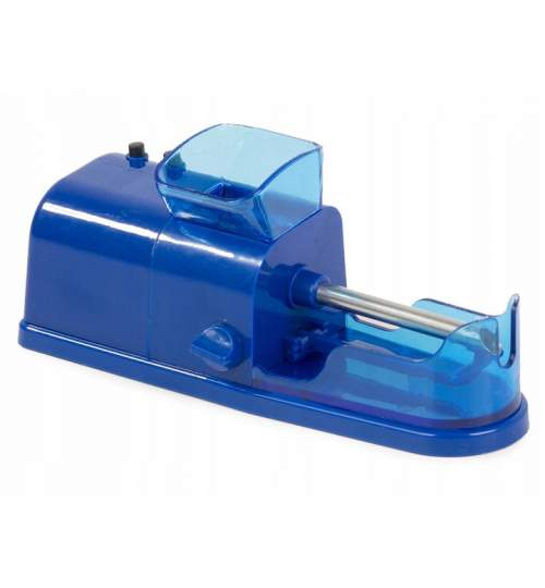 Masina electrica de facut tigari, 5 trepte, 19.5x6.5x6.5 cm, culoare Albastru