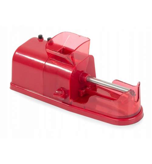 Masina electrica de facut tigari, 5 trepte, 19.5x6.5x6.5 cm, culoare Rosu