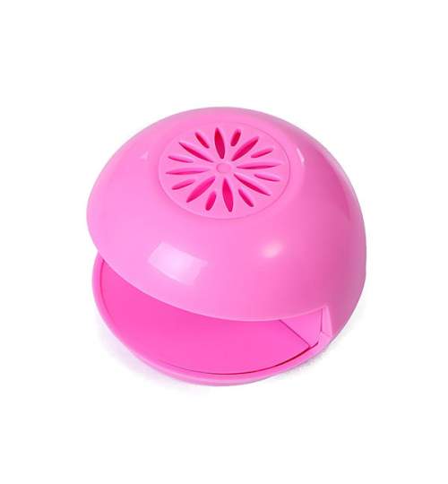 Mini Uscator de unghii portabil, 2xAA, 3W, culoare Roz