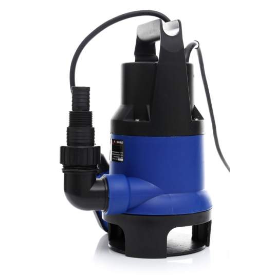 Pompa Submersibila Tagred cu Plutitor pentru Apa Curata, Murdara, Reziduala, Putere 1150W, Debit 10500L/H cu Furtun PVC panzat, 2'', Calitate Premium, 20m