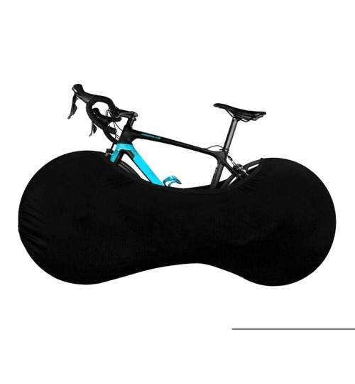 Husa impermeabila pentru bicicleta, Lungime 150 cm, Marimea M, culoare Negru