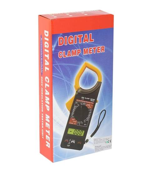 Multimetru Tester Digital Tip Cleste Ampermetru DT-266 cu Functia Hold