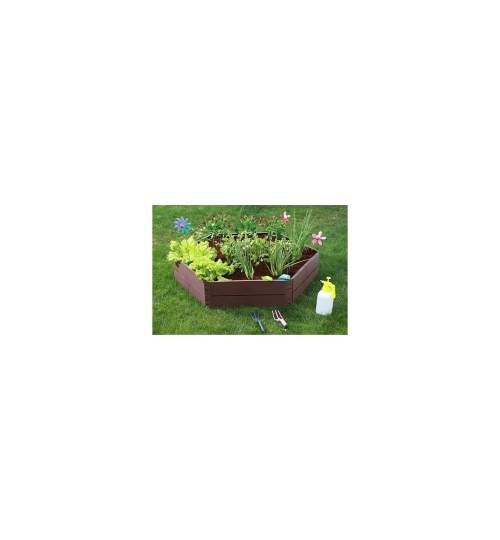 Cutie pentru flori, legume din polipropilena, 6 piese 63x25cm MART-2212161