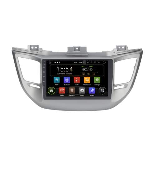 Navigatie Gps Android Hyundai ix35 Tucson ( 2014 - 2018 ) , 2GB RAM +16 GB ROM , Internet , 4G , Aplicatii , Waze , Wi Fi , Usb , Bluetooth , Mirrorlink NAV13-HyundaiTucson