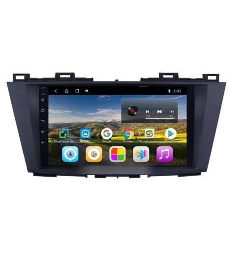 Navigatie Mazda 5 ( 2010 - 2017 ) , Android , Display 9 inch , 2GB RAM +32 GB ROM , Internet , 4G , Aplicatii , Waze , Wi Fi , Usb , Bluetooth , Mirrorlink NAV13-Mazda5-2014