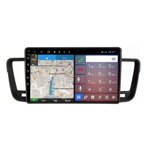 Navigatie Peugeot 508 ( 2010 - 2018 ) , 4 GB RAM + 64 GB ROM , Slot Sim 4G pentru Internet , Carplay , Android , Aplicatii , Usb , Wi Fi , Bluetooth NAV13-Peugeot508-4gb