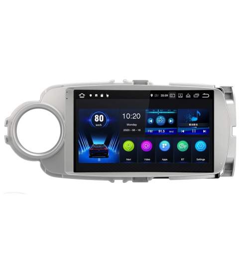 Navigatie Toyota Yaris ( 2010 - 2018 ) , Android , Display 9 inch , 2GB RAM +32 GB ROM , Internet , 4G , Aplicatii , Waze , Wi Fi , Usb , Bluetooth , Mirrorlink NAV13-ToyotaYaris2010