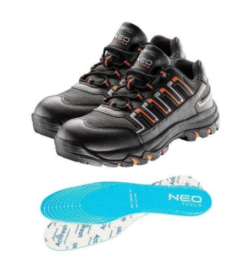 Pantofi de lucru fara elemente metalice, SRA, talpici/branturi, marimea 39, NEO MART-82-710
