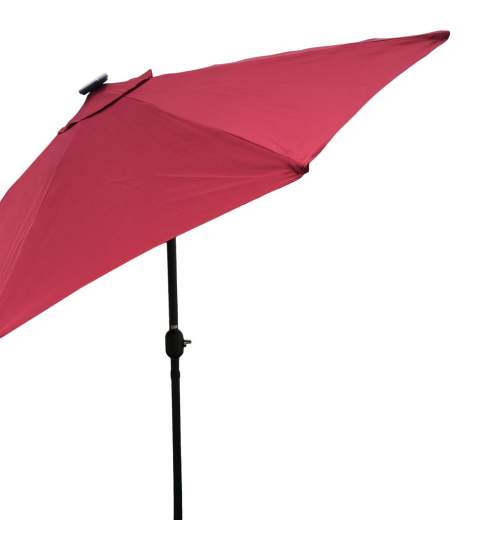 Umbrela pentru gradina, Strend Pro Marakesh 270 cm, cu iluminare solara, 8 x Led FMG-SK-802015
