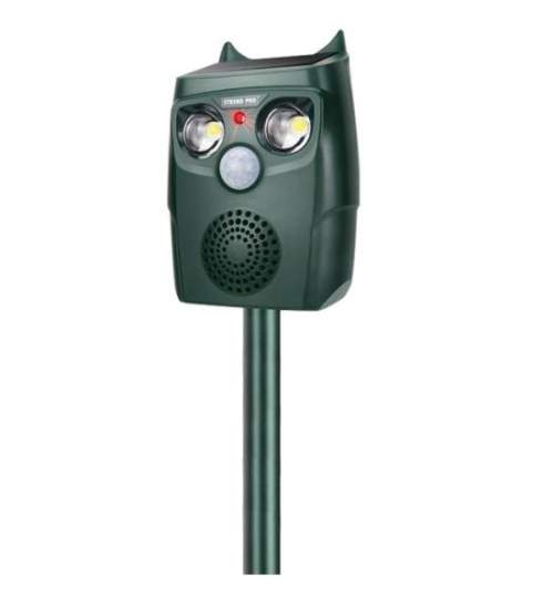 Aparat cu ultrasunete impotriva rozatoarelor si a altor animale, Strend Pro eXvision SAR20, lampa solara, senzor de miscare FMG-SK-2171510