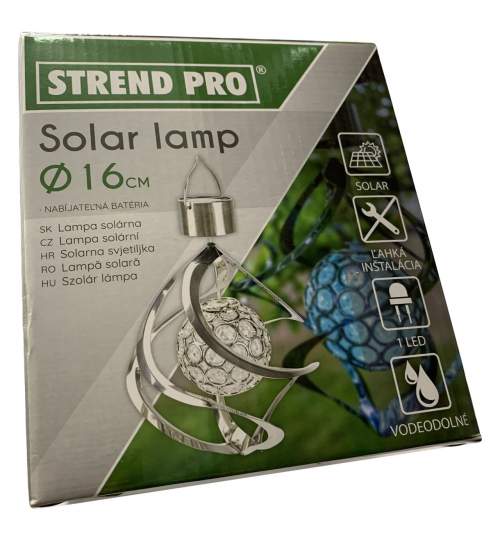 Lampa solara Strend Pro Gecco Acamar, 1 x LED, 16x23cm, 2/3AAA FMG-SK-2170568