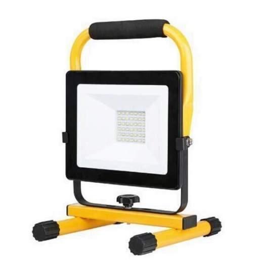 Proiector cu led si stativ Strend Pro Worklight SMD-30, 30W, 2400 lm, cablu1.8 m, IP65 FMG-SK-2171423
