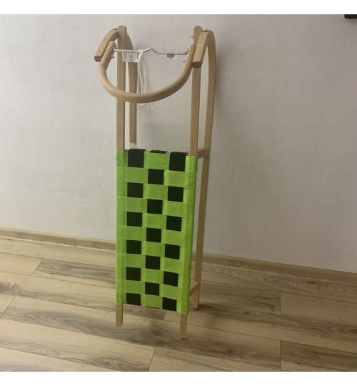 Sanie din lemn Strend Pro Appache, dimensiune 111x34.5x51 cm, verde FMG-SK-2171504