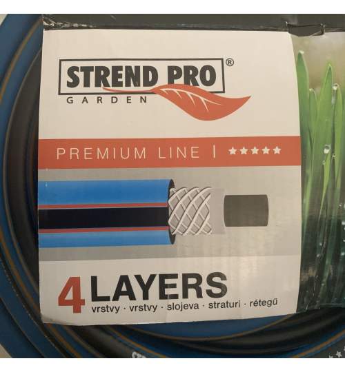 Furtun de gradina Strend Pro Premium Line, 4 straturi, 3/4, 35 m, 35 bar