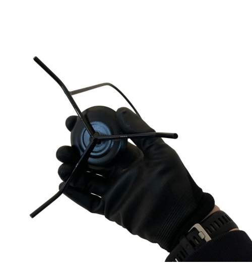 Ceaun inox Strend Pro Anticorro Scorpion, 0.8L, 17x9cm, cu suport negru FMG-SK-254598