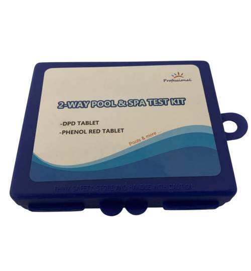 Kit test calitate apa Strend Pro Pool 2306757, tableta pH/O2, piscina FMG-SK-040029