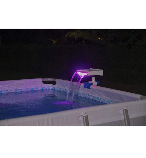 Cascada pentru piscine Bestway® FlowClear™, 58619, LED FMG-SK-8050193