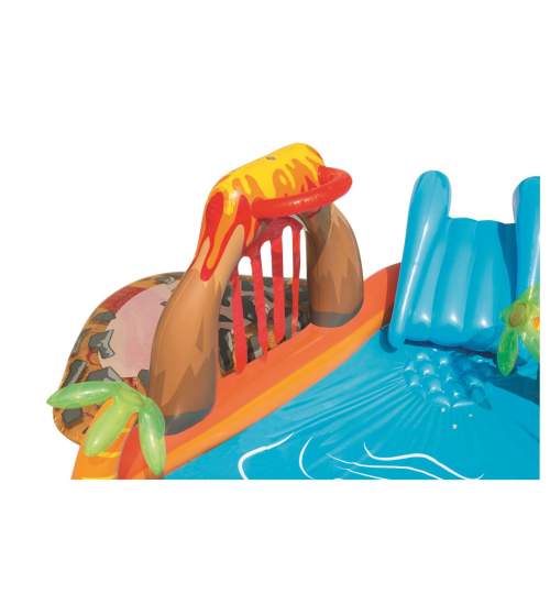 Piscina copii, centru de joaca gonflabil Bestway 53069 Lava Lagoon,  265x265x104 cm FMG-SK-8050230