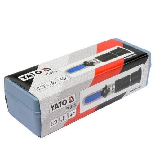 Refractometru YATO YT-06722 pentru antigel, acid baterie si lichid spalat FMG-YT-06722