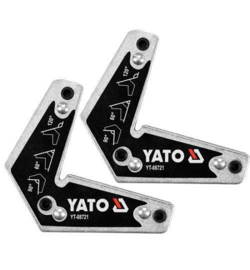 Set suport magnetic pentru sudura Yato YT-08721, maxim 10Kg FMG-YT-08721