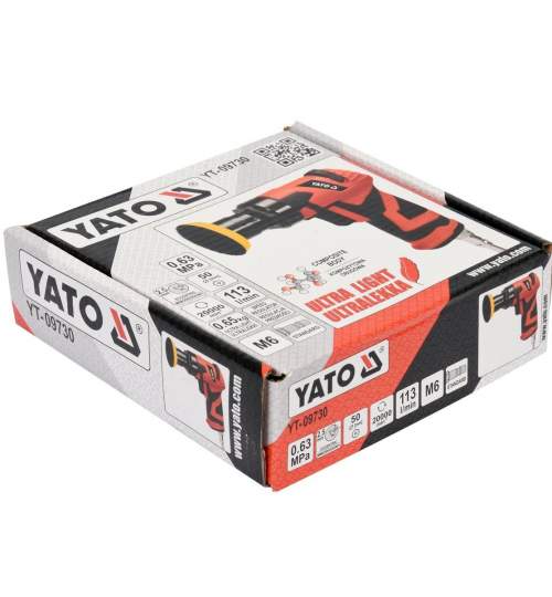 Slefuitor pneumatic, Yato YT-09730, 50 mm, excentric 2.5mm FMG-YT-09730