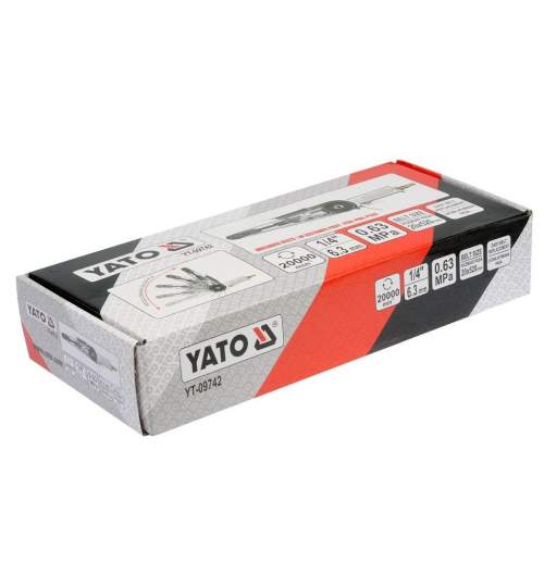 Slefuitor pneumatic Yato YT-09742, cu banda 20x520 mm, 20000 rpm FMG-YT-09742
