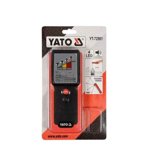 Tester pentru lichid de frana Yato YT-72981, Semnalizare optica si acustica FMG-YT-72981