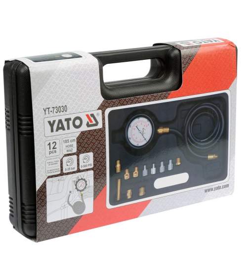 Tester presiune ulei Yato YT-73030, 0-500PSI, 0-35 Bar FMG-YT-73030