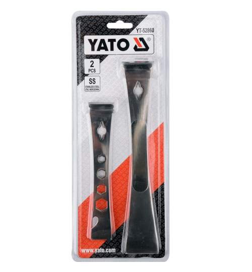 Set 2 razuitoare Yato YT-52860, otel inoxidabil FMG-YT-52860