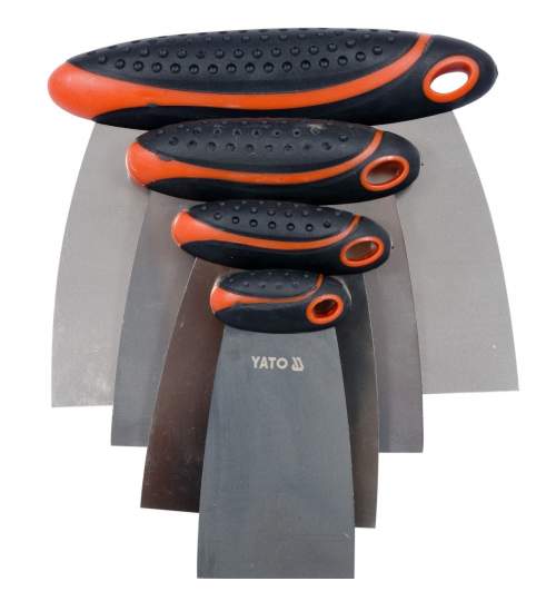 Set 4 spatule Yato YT-52790, Inox, 50-150 mm FMG-YT-52790