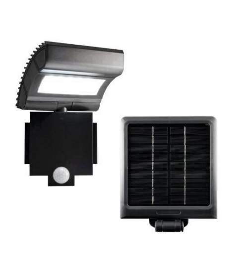 Reflector solar cu led Home FLP 6 Solar, 12 x 0.5W, Aluminiu, 300 lm, IP44 FMG-FLP6SOLAR