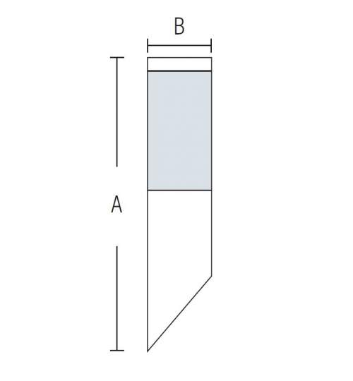 Lampa de gradina Kavak-1, corp aluminiu, de perete, 305x89 mm, negru, IP44 FMG-075-014-0001
