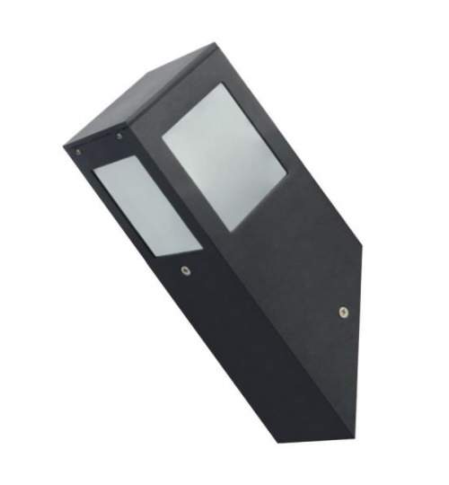 Lampa de gradina Kavak SQ-1, corp aluminiu, de perete, 300x90 mm, negru, IP44 FMG-075-015-0001