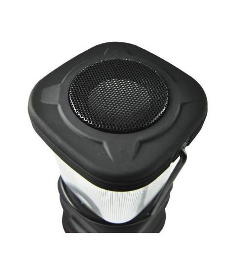 Lanterna/Lampa 3 in 1 cu led si boxa cu bluetooth, JBM 53199, Bt, USB, rezistenta la apa, 15 leduri, incarcare telefon FMG-JB-53199