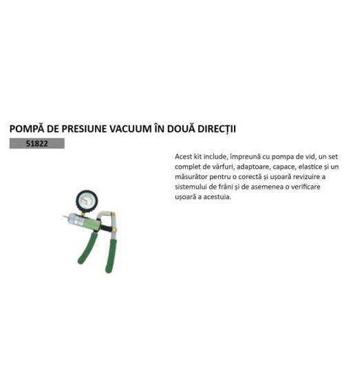 Pompa de presiune vacuum in 2 directii JBM 51822 FMG-JB-51822
