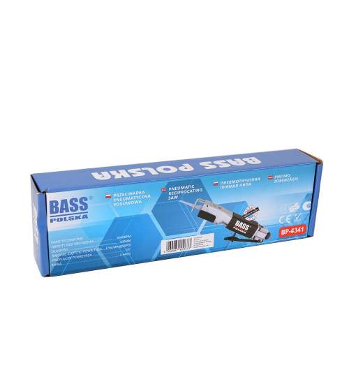 Fierastrau pneumatic pentru metal, Bass BS-4341, 9000rpm, 1/4”, 235 mm FMG-BS-4341
