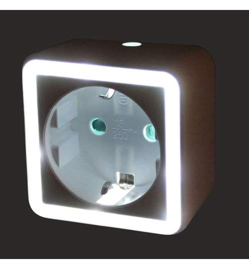 Lampa de noapte cu priza si senzor Benson FMG-W-0010601