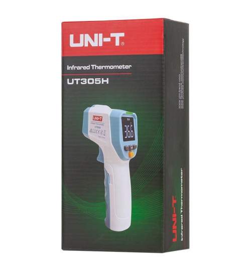 Termometru corporal digital UNI-T UT305H, infrarosu, 32°C – 42.9°C FMG-MIE0425