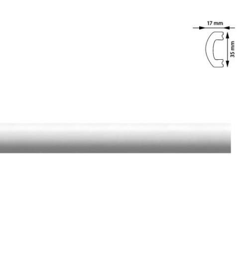 Plinta polistiren, alba, 35x17 mm, 2 m MART-DW03C