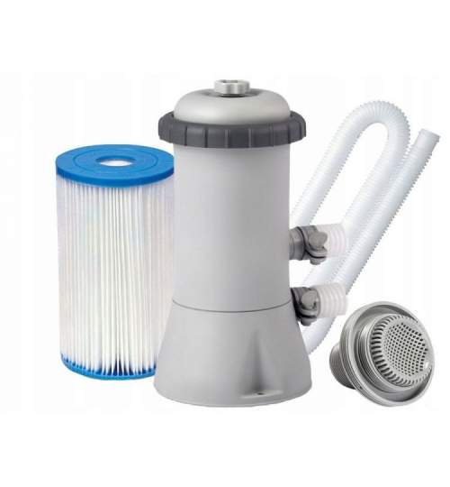 Pompa de filtrare apa pentru piscine cu filtru inclus, Debit 3407 L/H, Intex 28638