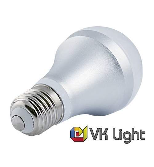 Bec LED E27, Putere 5,5W (55W), 530lm, Lumina Calda, 30 SMD, VoiceKraft