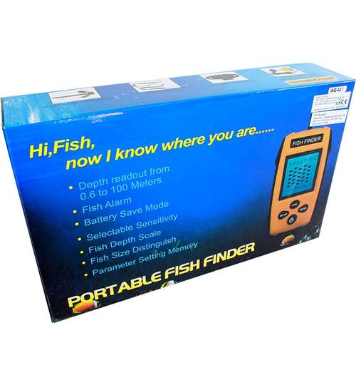 Sonar Portabil Fish Finder pana la 100m Adancime