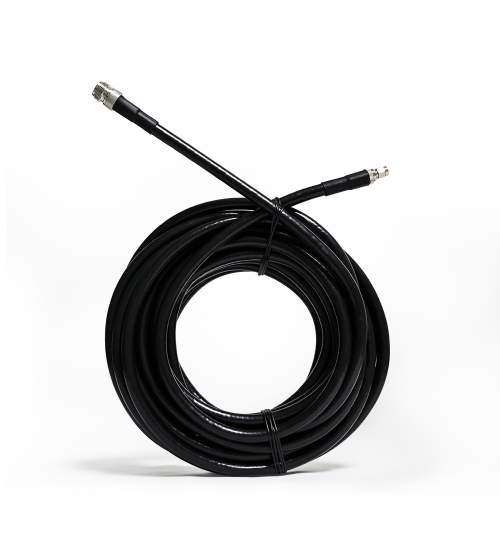 Cablu LMR400 premium, mufat pentru hotspot helium, 10 m MTEK-HNT10