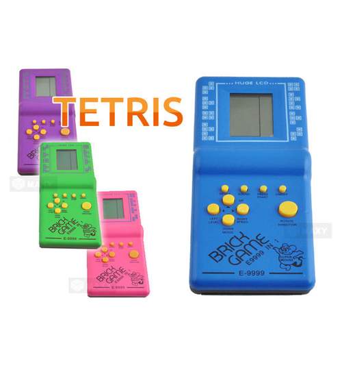 Joc Tetris Clasic cu Diferite Jocuri, Alimentare pe Baterii