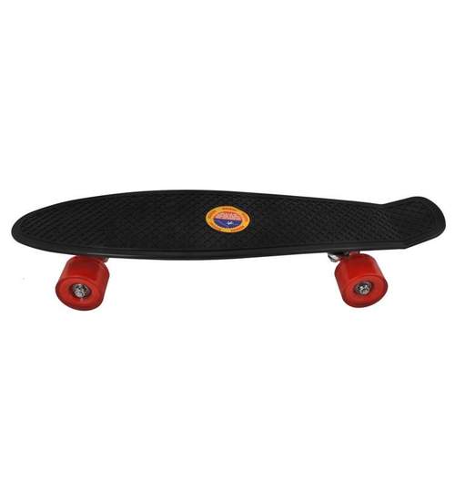 Placa Skateboard pentru Copii, Lungime 56cm, Capacitate 60kg, Culoare Negru
